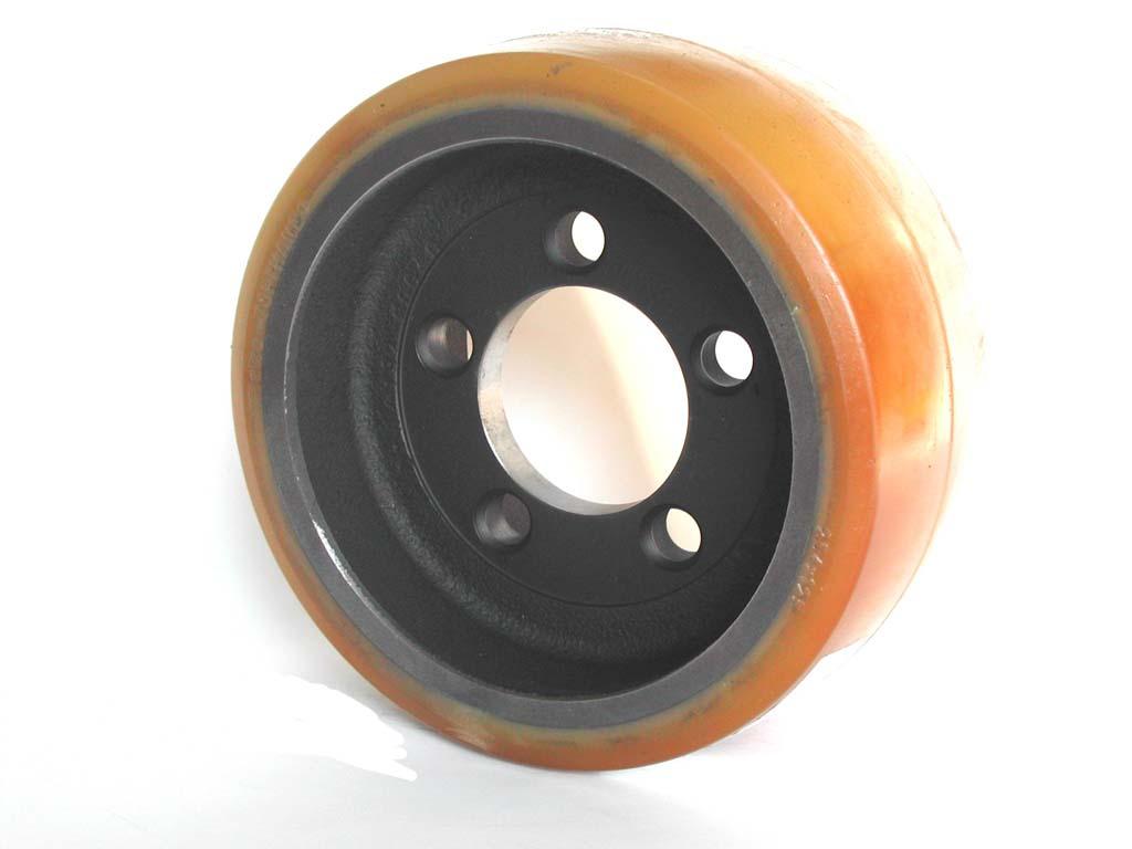 RUOTA 250 X 105 - 5 FORI DIAM. 16 - FORO CENTRALE 80