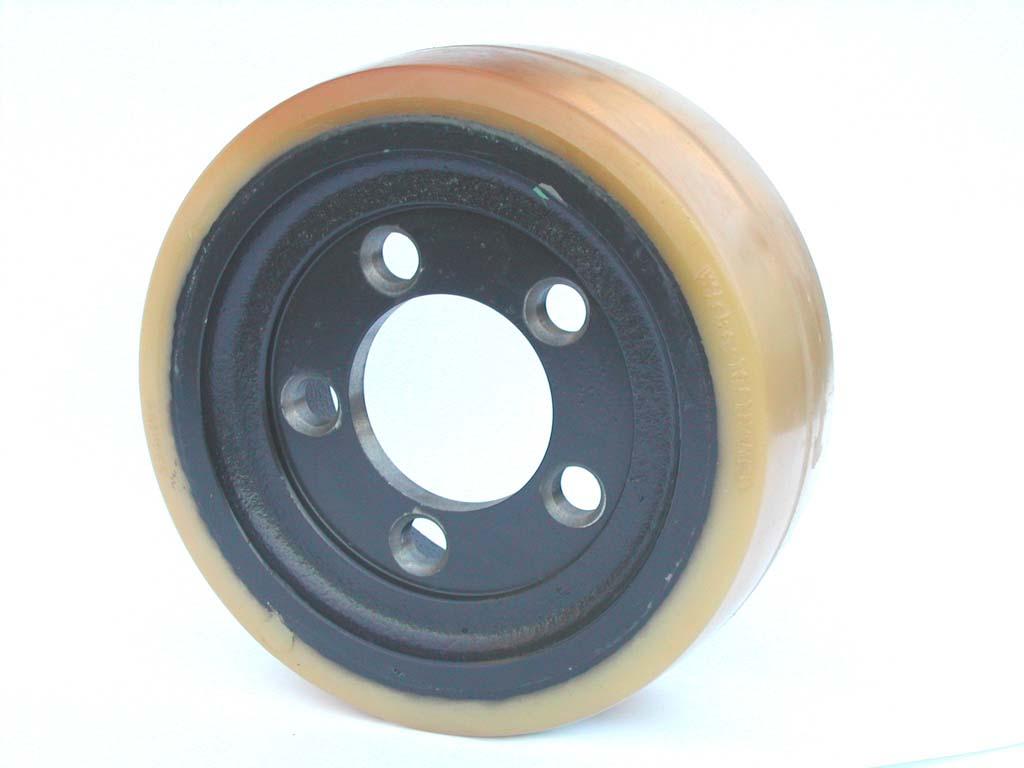 RUOTA 254 X 100 - 5 FORI DIAM. 18,5 - FORO CENTRALE 80