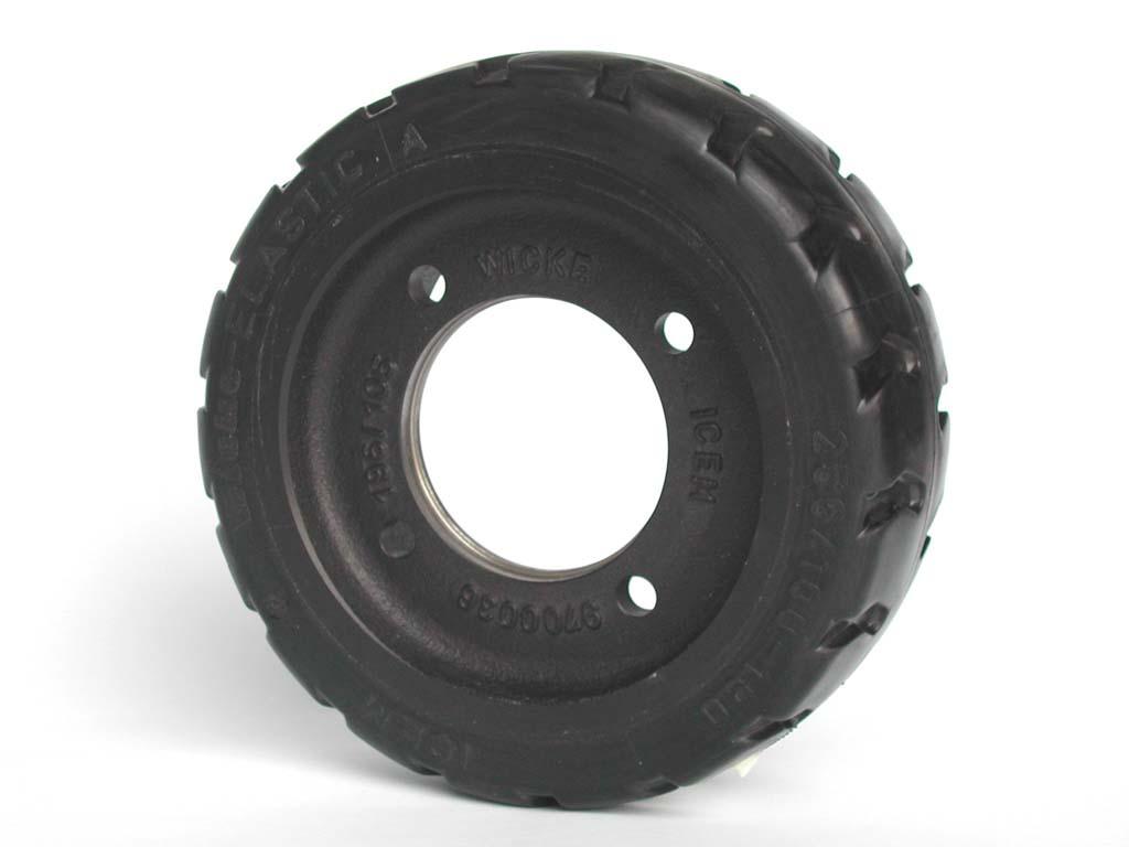 RUOTA 256 X 100 - 4 FORI DIAM. 13 - FORO CENTRALE 92