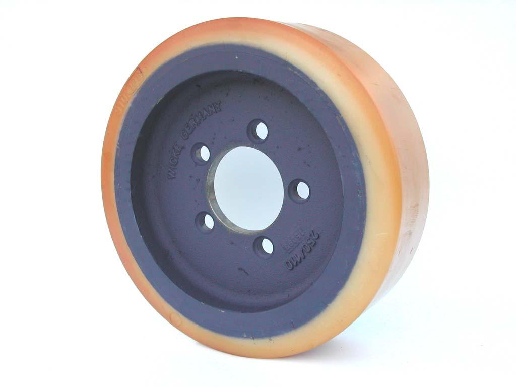 RUOTA 310 X 105 - 5  FORI DIAM. 16 - FORO CENTRALE 80