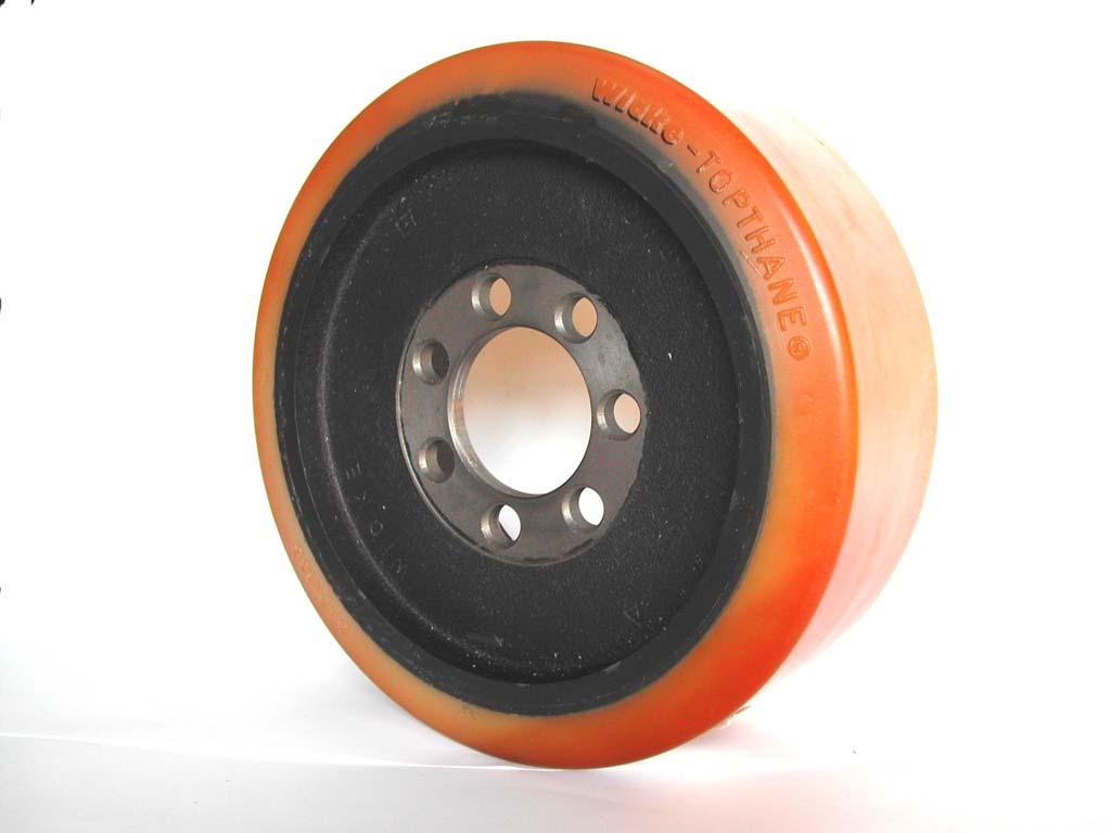 RUOTA 343 X 136 - 7 FORI DIAM. 18,5 - FORO CENTRALE 80