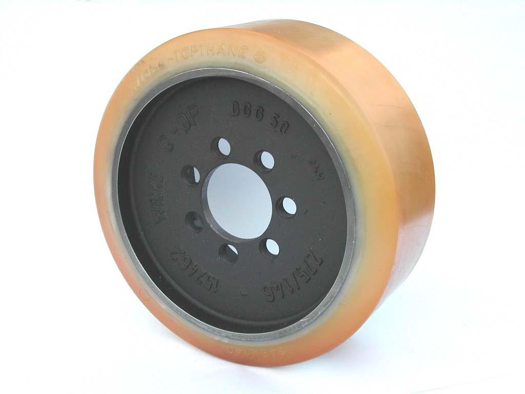 RUOTA 343 X 140- 7 FORI DIAM. 18,5 - FORO CENTRALE 80