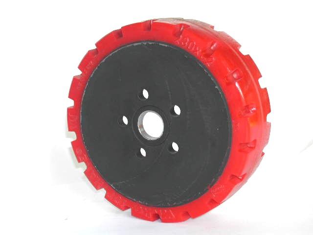 RUOTA 230 x 82 - 5 FORI DIAM. 12,5  - FORO CENTRALE 30  