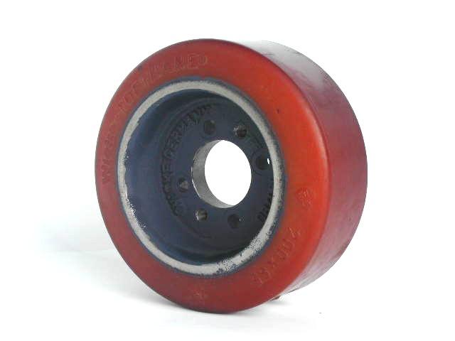 RUOTA 200 x 85 4 FORI DIAM. 10,5 -  FORO CENTRALE  50