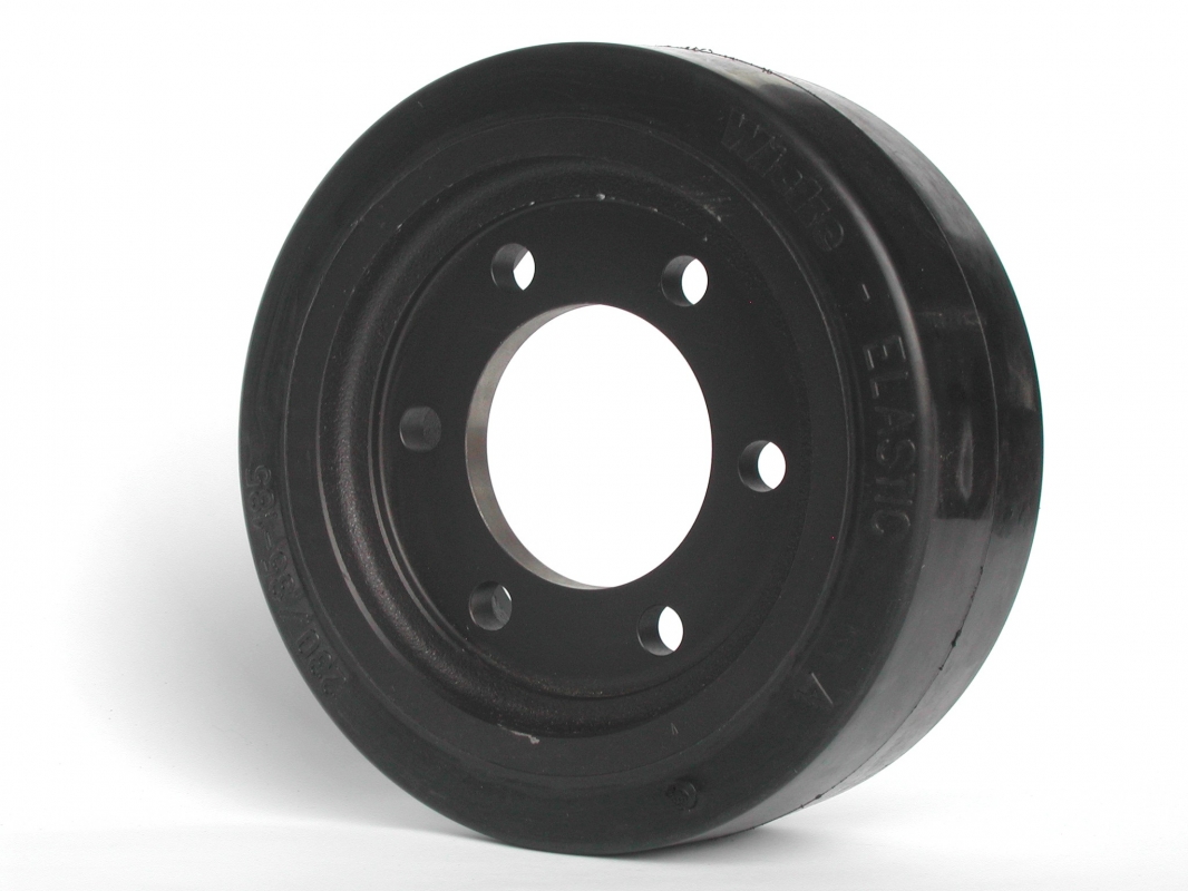 RUOTA 230 x 82 - 6  FORI DIAM. 14  - FORO CENTRALE  80 