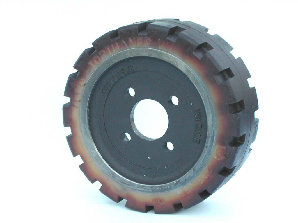 RUOTA 233 x 85 - 4  FORI DIAM. 12,5  - FORO CENTRALE  50